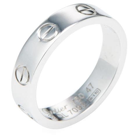 silver cartier ring|silver cartier rings for women.